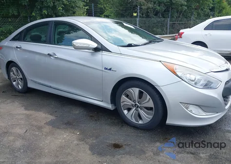 2013 Hyundai Sonata Hybrid Limited из США, поврежденный, VIN KMHEC4A44DA100961